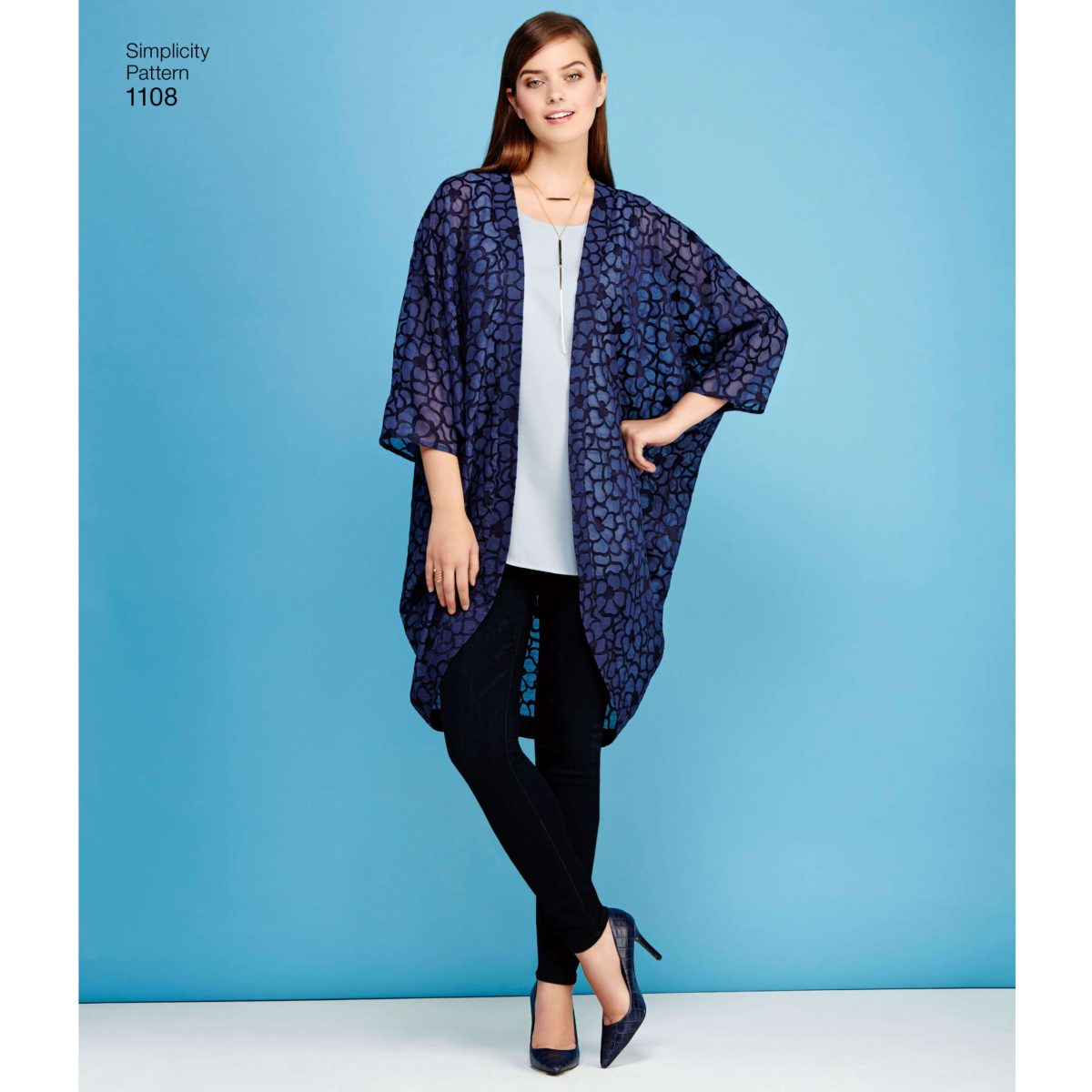 Simplicity Sewing Pattern 1108 Misses' Kimono-Inspired Robe Jackets in Different Styles