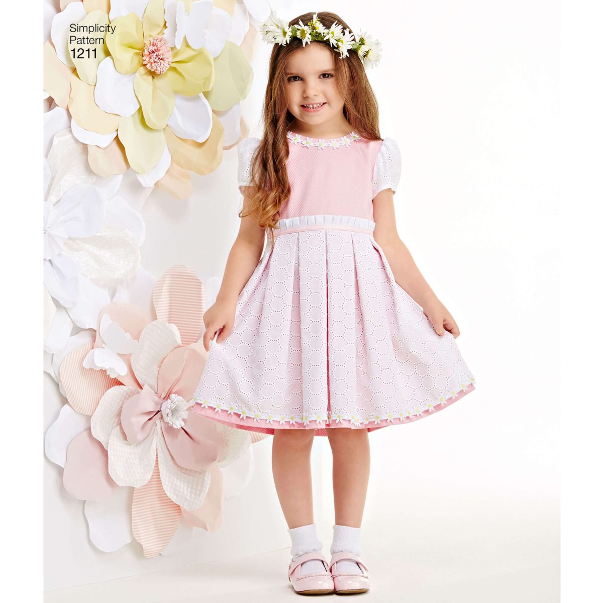 Simplicity Sewing Pattern 1211 Child's and Girls' Dress in two lengths