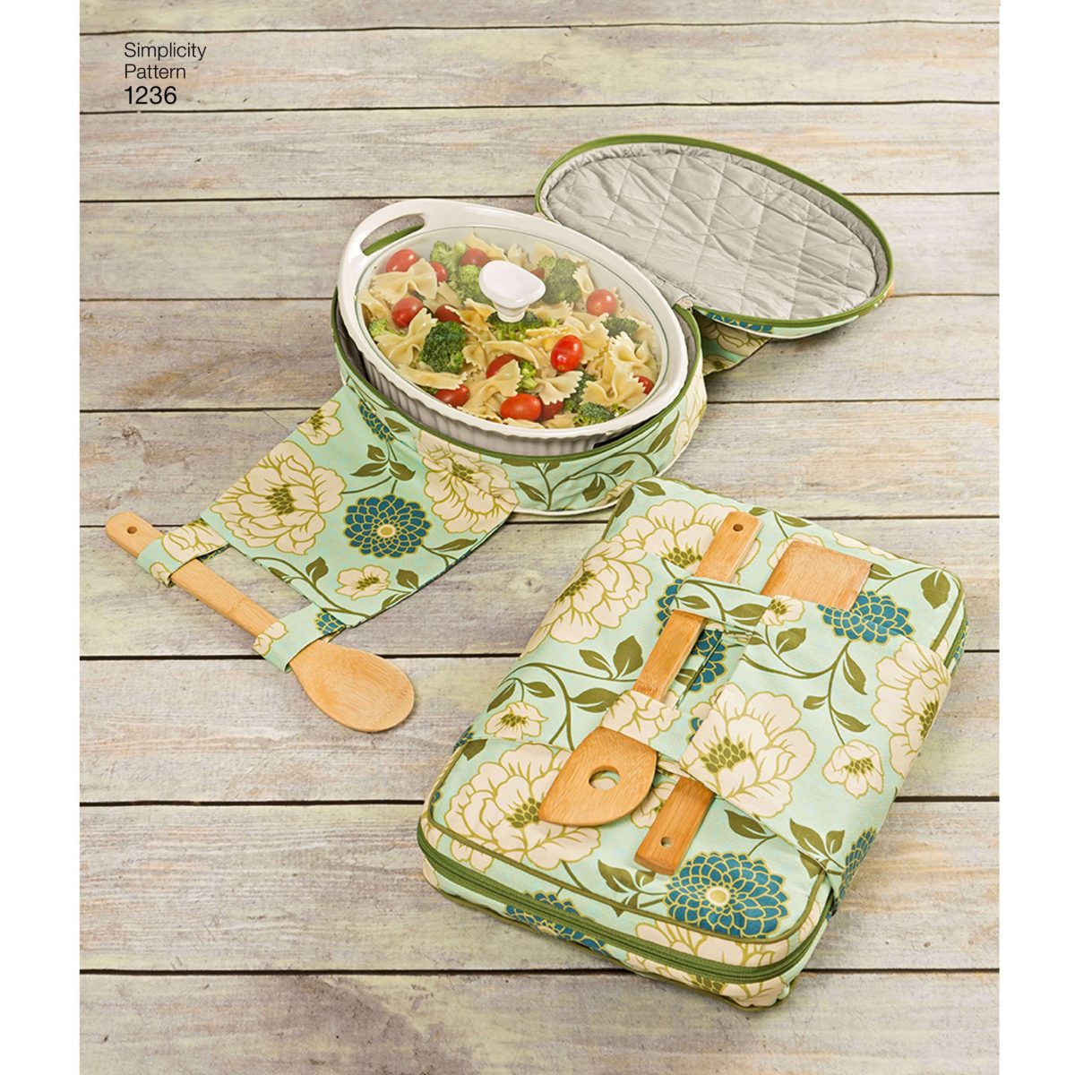 Simplicity Sewing Pattern 1236 Casserole Carriers, Gifting Baskets and Bowl Covers