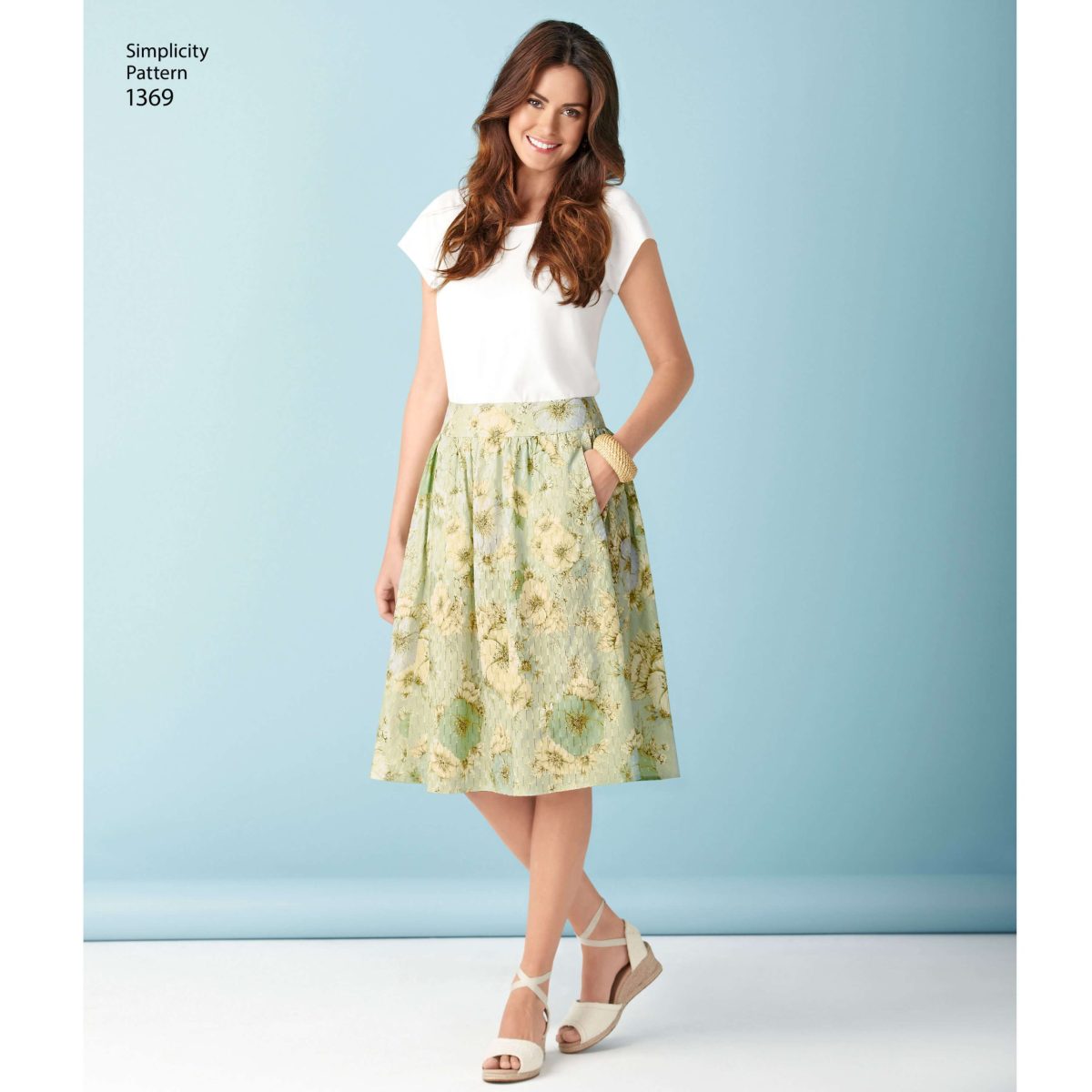 Simplicity Sewing Pattern 1369 Misses' Skirts in Three Lengths