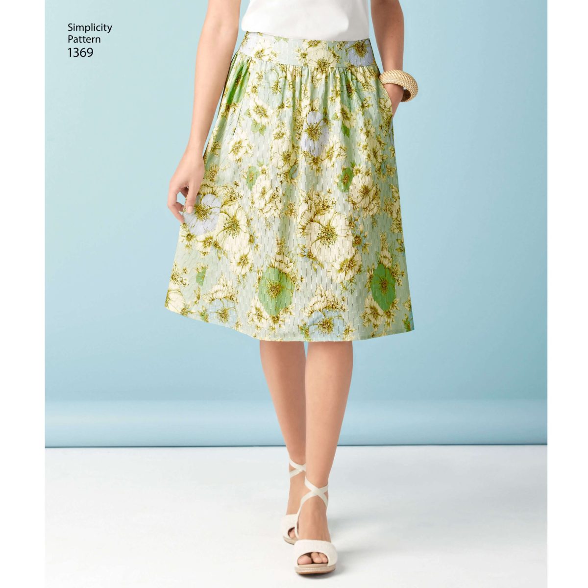Simplicity Sewing Pattern 1369 Misses' Skirts in Three Lengths