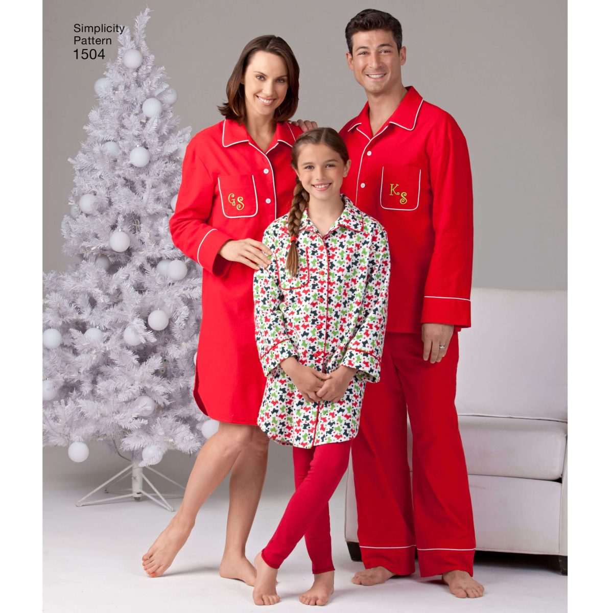 Simplicity Sewing Pattern 1504 Child's, Teens' and Adults' Loungewear