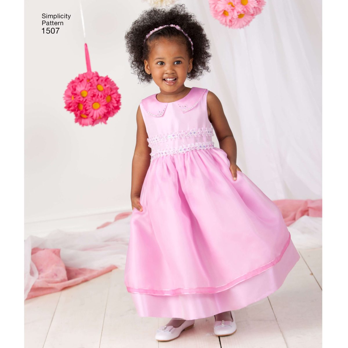 Simplicity Sewing Pattern 1507 Toddlers' and Child's Special Occasion Dress