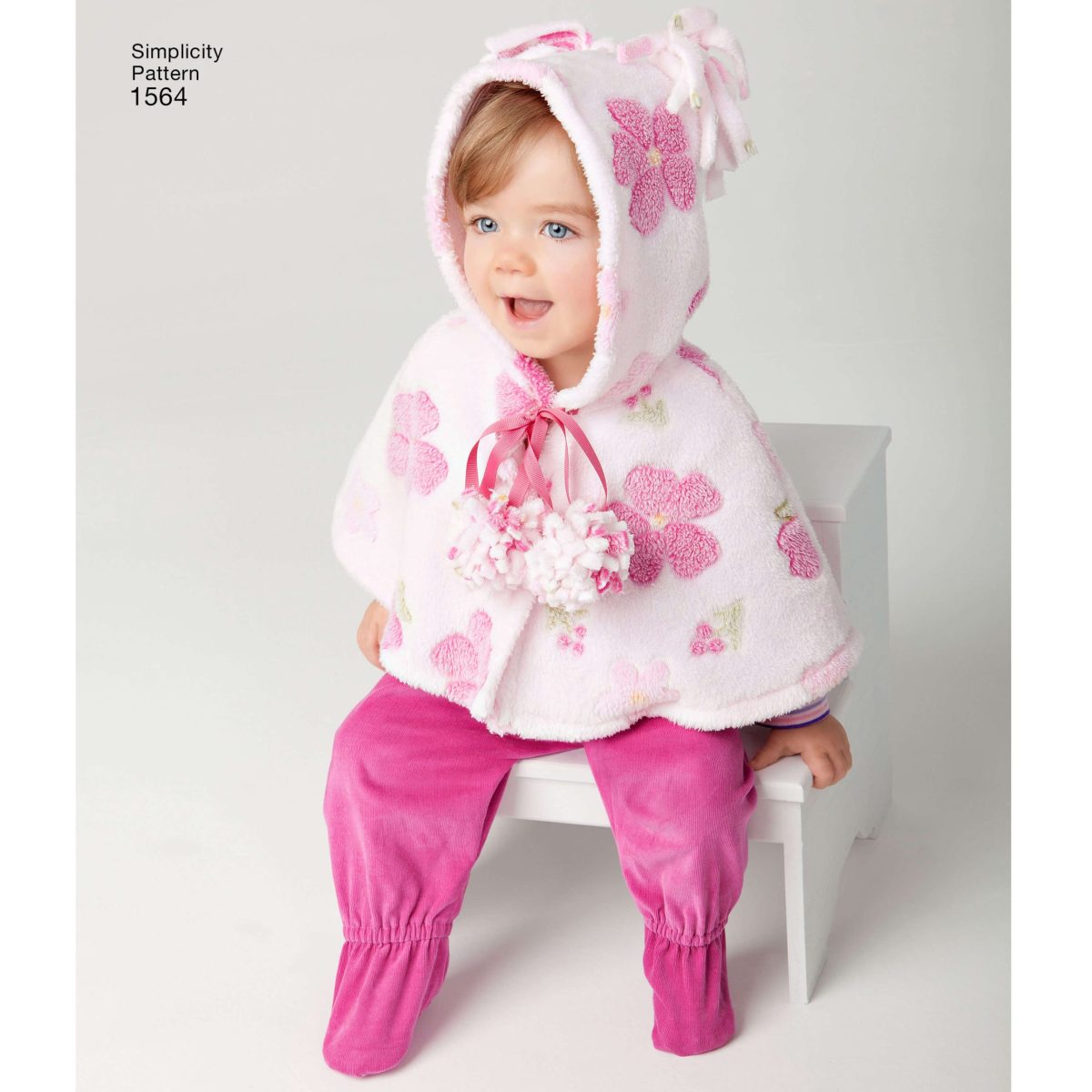 Simplicity Sewing Pattern 1564 Babies' Top, Trousers, Bib, and Blanket Wrap