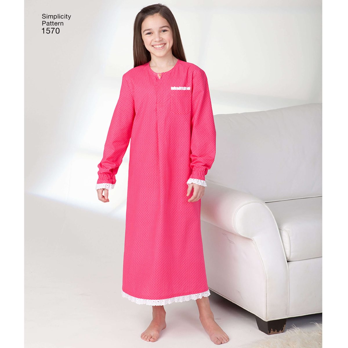 Simplicity Sewing Pattern 1570 Child's, Girls', and Boys' Loungewear