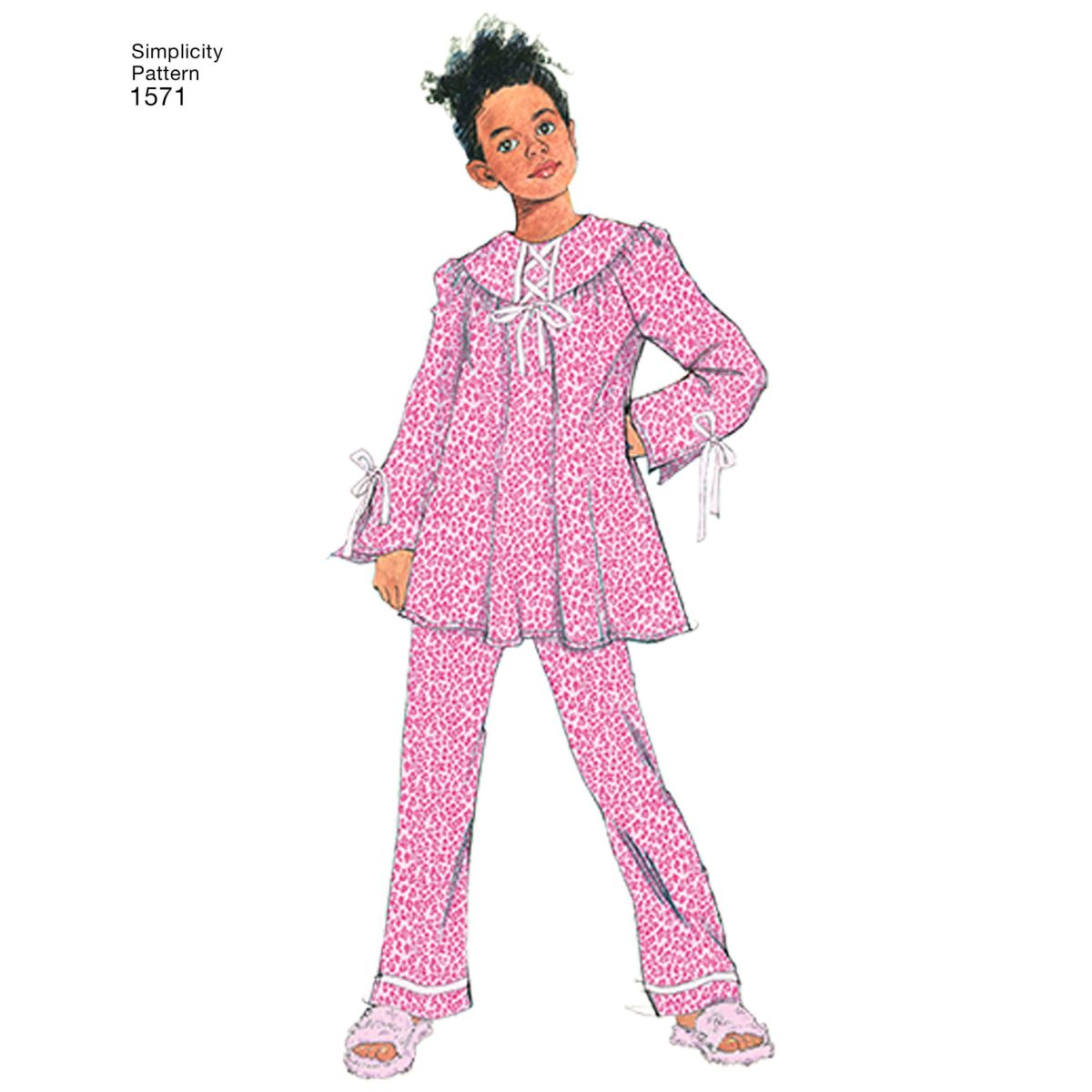 Simplicity Sewing Pattern 1571 Child's and Girl's Loungewear Separates