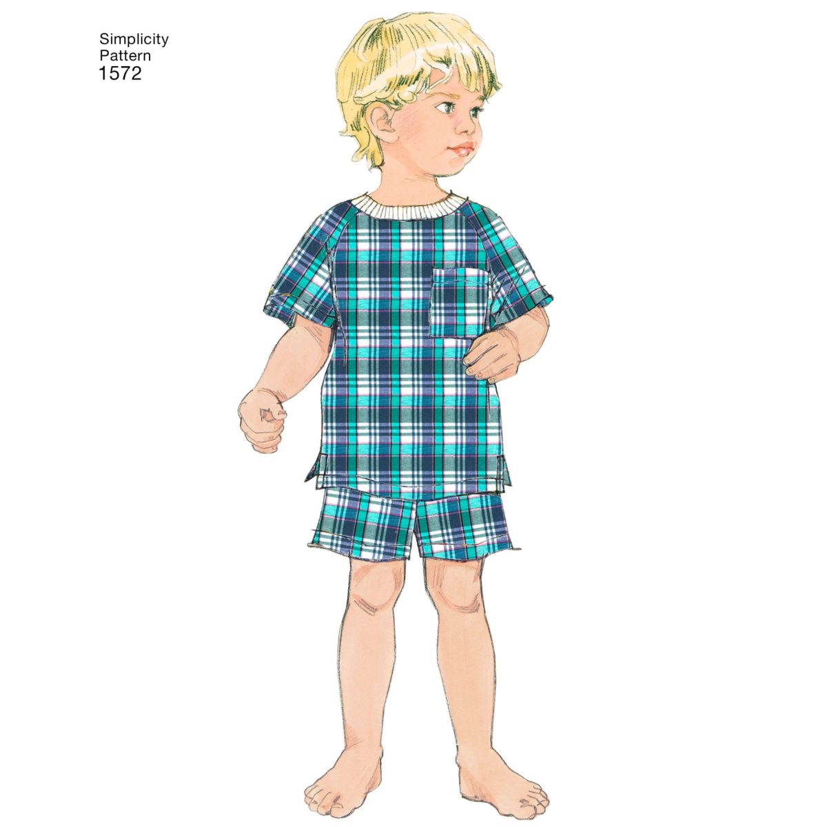Simplicity Sewing Pattern 1572 Toddlers' and Child's Sleepwear and Robe