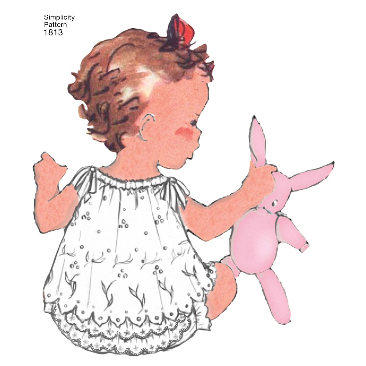 Simplicity Sewing Pattern 1813 Babies' Dress & Separates