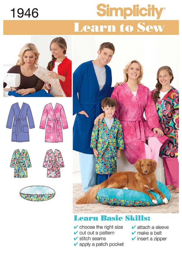 Sew Direct Patterns Perfect Pyjama Sewing Patterns - Sewdirect
