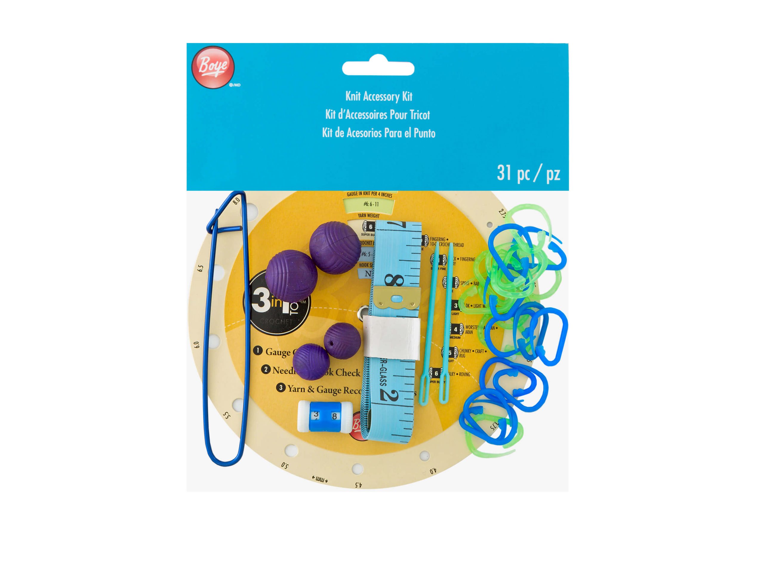 KNITTING ACCESSORY KIT 31 PCS Sewdirect