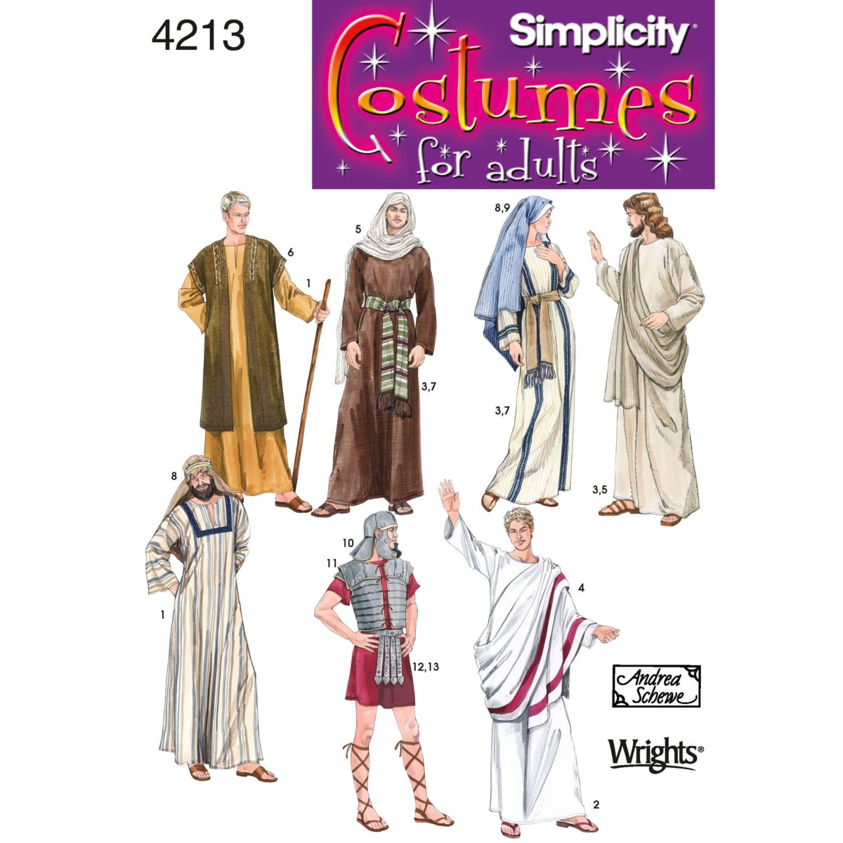 Simplicity Sewing Pattern 4213 Adult Costumes