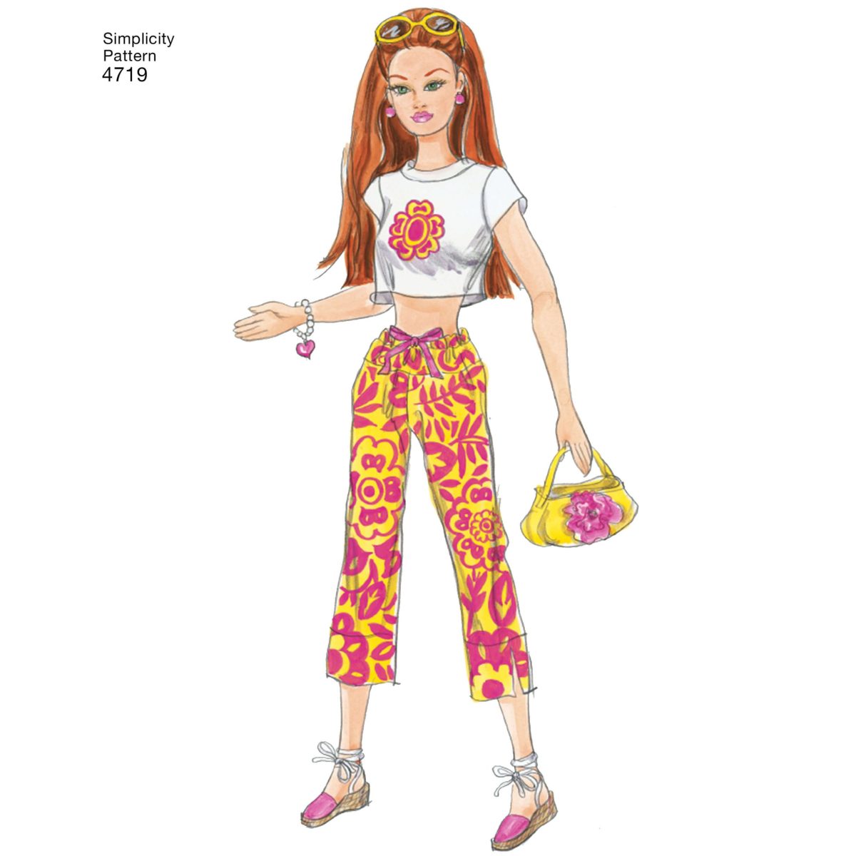 Simplicity Sewing Pattern 4719 Doll Clothes
