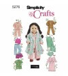Simplicity Sewing Pattern 5276 Doll Clothes