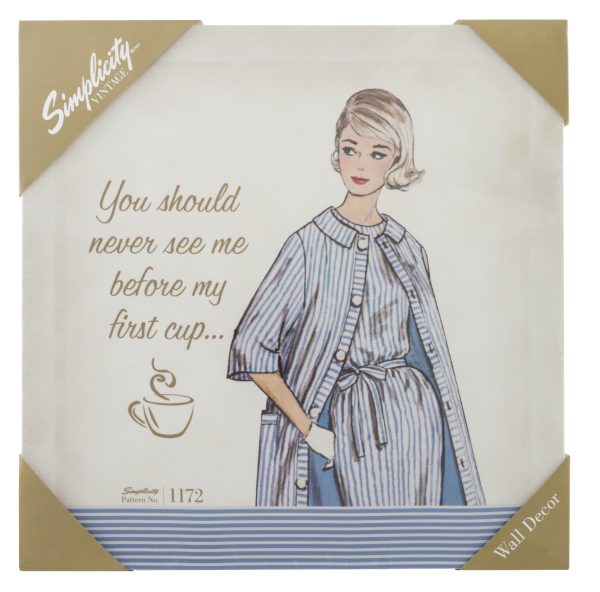 SIMPLICITY VINTAGE BOX CANVAS - FIRST CUP