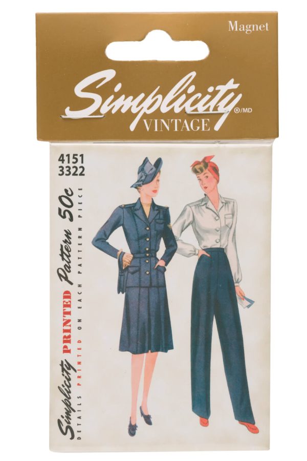 SIMPLICITY VINTAGE MAGNET - PATTERN 4151 3322