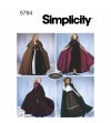 Simplicity Sewing Pattern 5794 Misses' Costumes