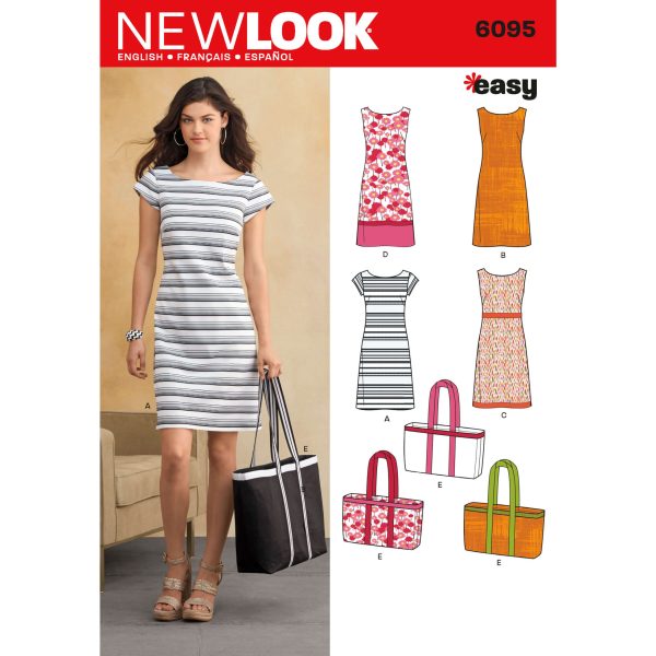 New Look Sewing Pattern N6095 Misses' Dresses