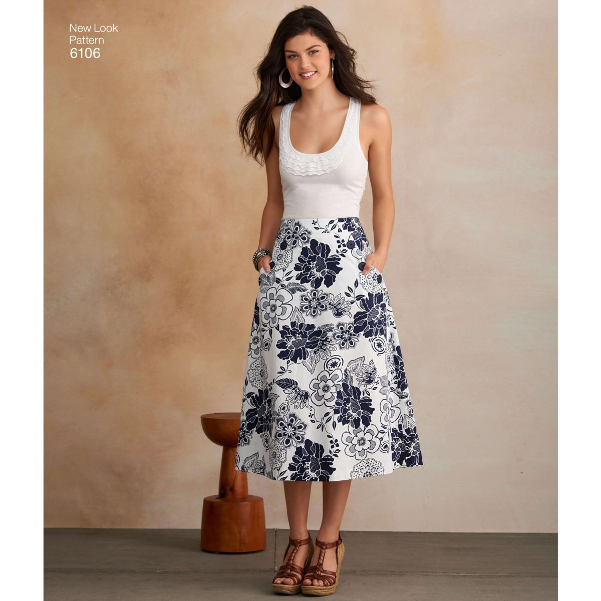 New Look Sewing Pattern N6106 Misses' Skirts