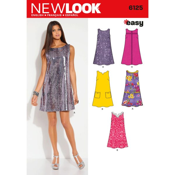 New Look Sewing Pattern N6125 Misses' Dress