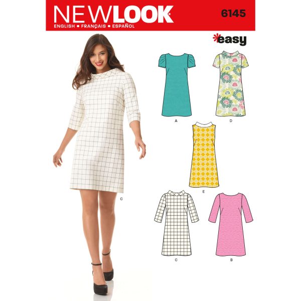 New Look Sewing Pattern N6145 Misses' Dress