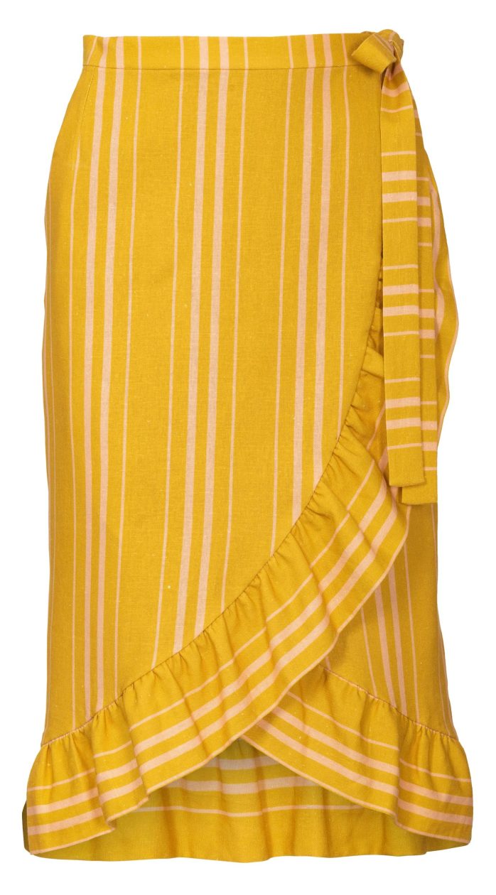 Burda Style Pattern 6200 Misses' Wrap Skirt With Tie