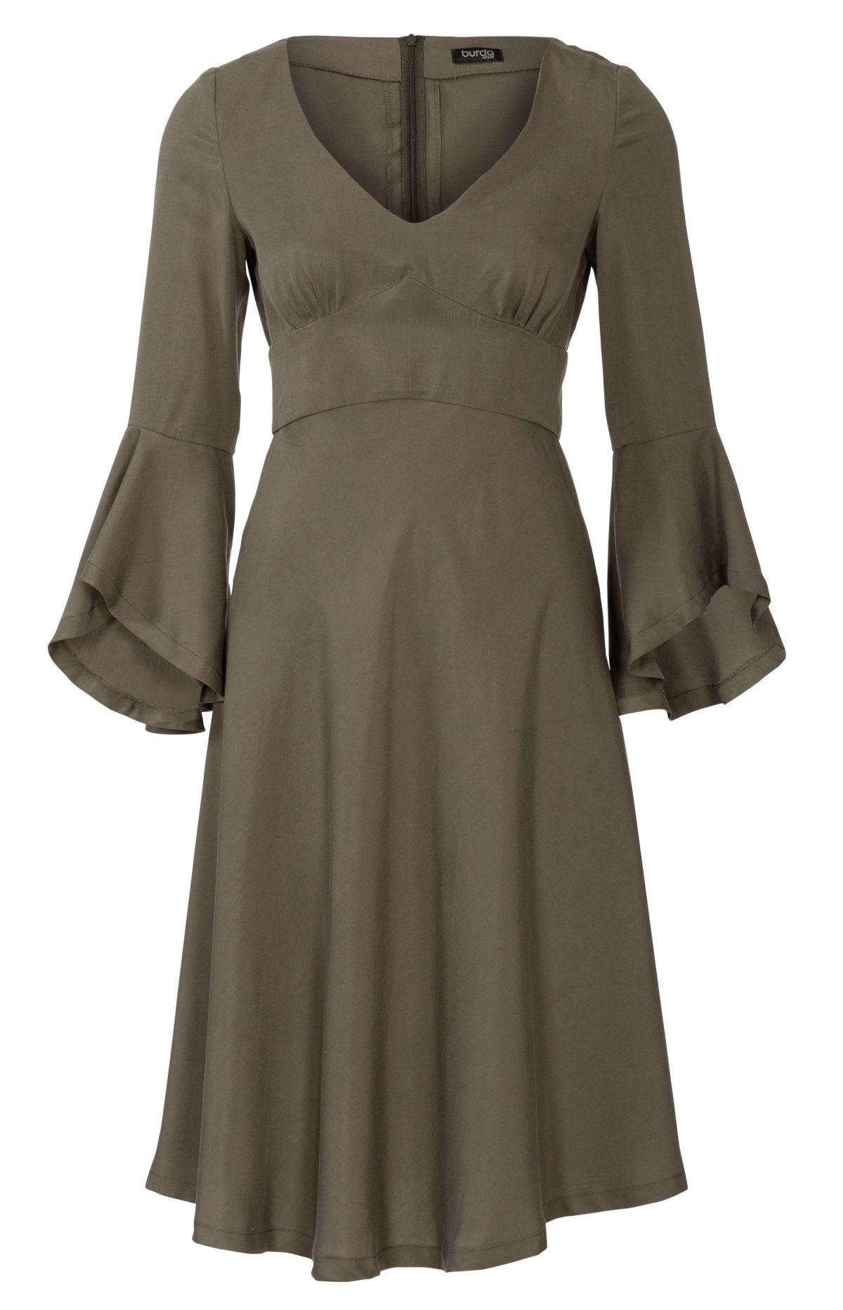 Burda Style Pattern 6205 Misses' Dresses With Empire Waistline