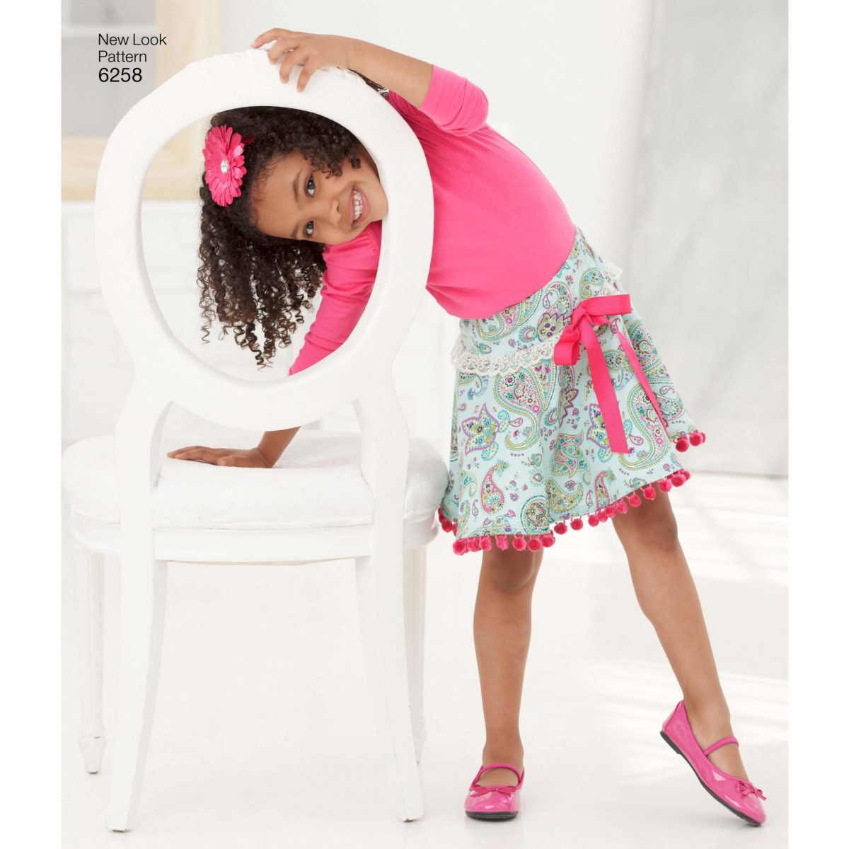 New Look Sewing Pattern N6258 Child's and Girls' Circle Skirts