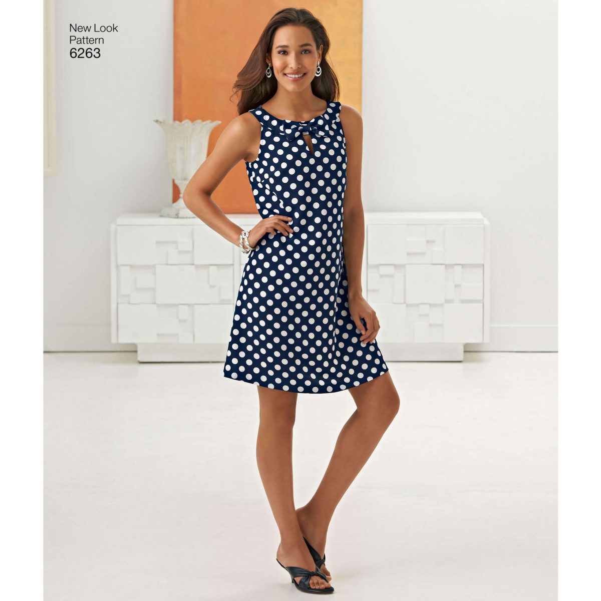 New Look Sewing Pattern N6263 Misses' A- Line Dress