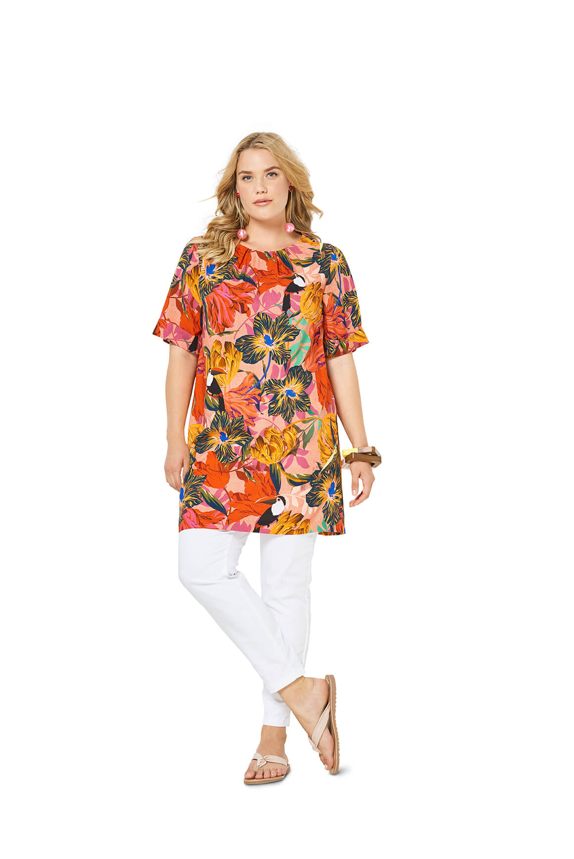 Burda Style Pattern 6305 Women's top and dress