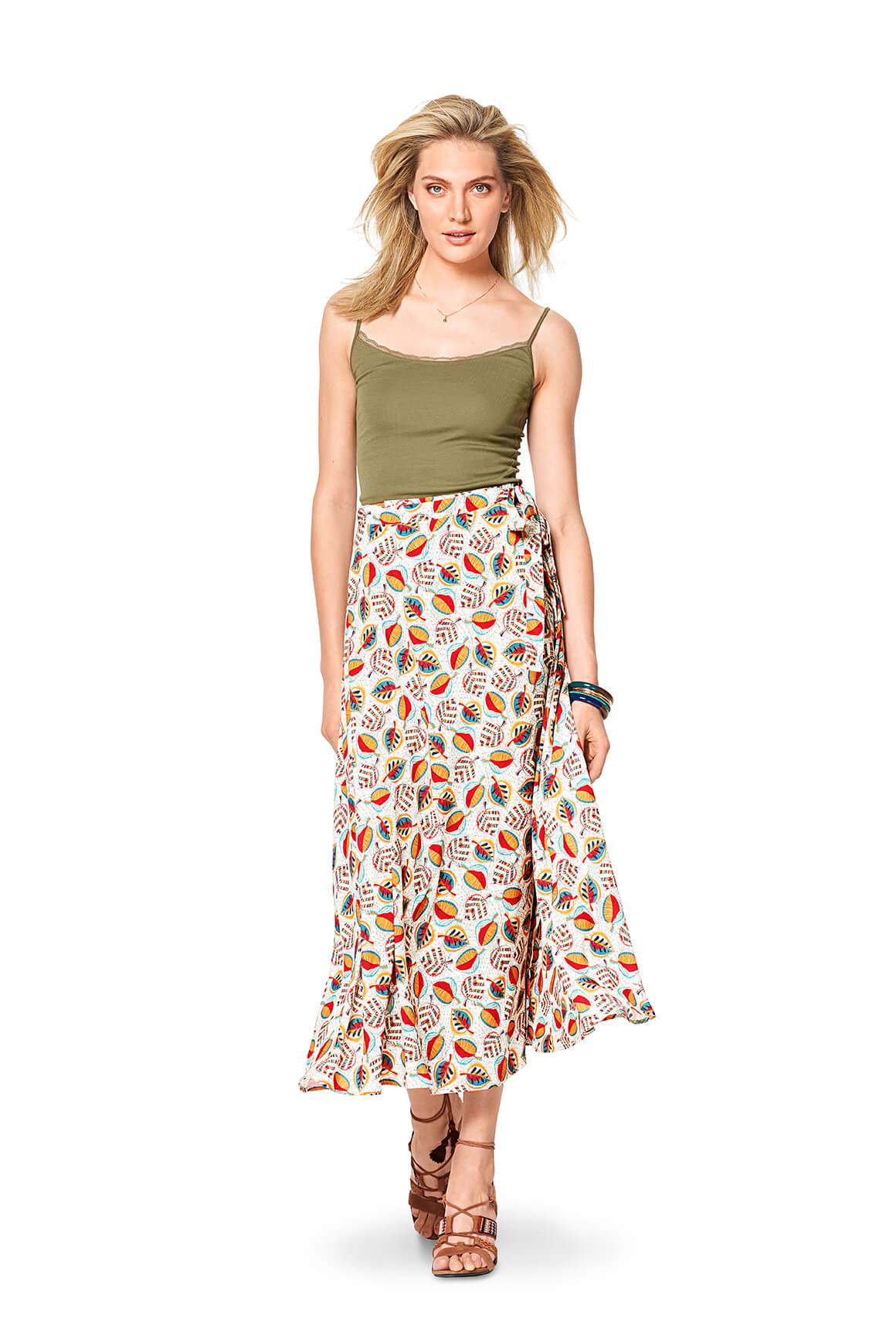 Burda Style Pattern 6340 Misses' wrap skirt
