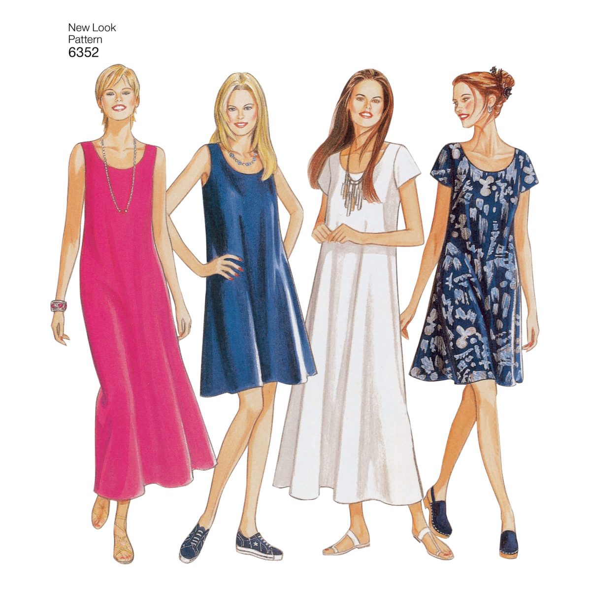 New Look Sewing Pattern N6352 Misses' Dresses