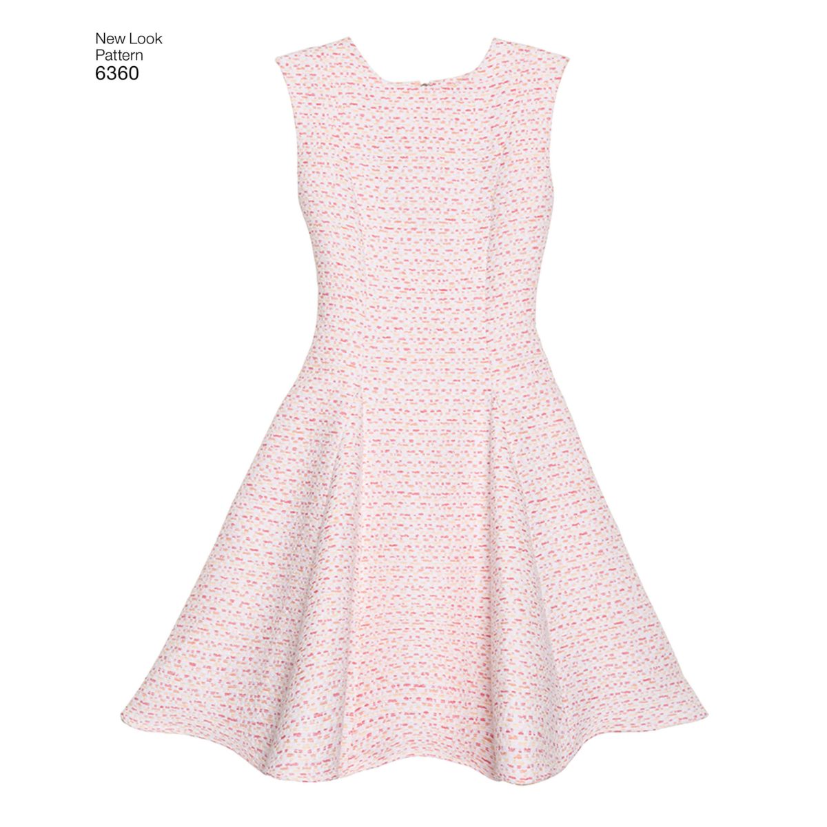 New Look Sewing Pattern N6360 Girls' Sized for Tweens Dress