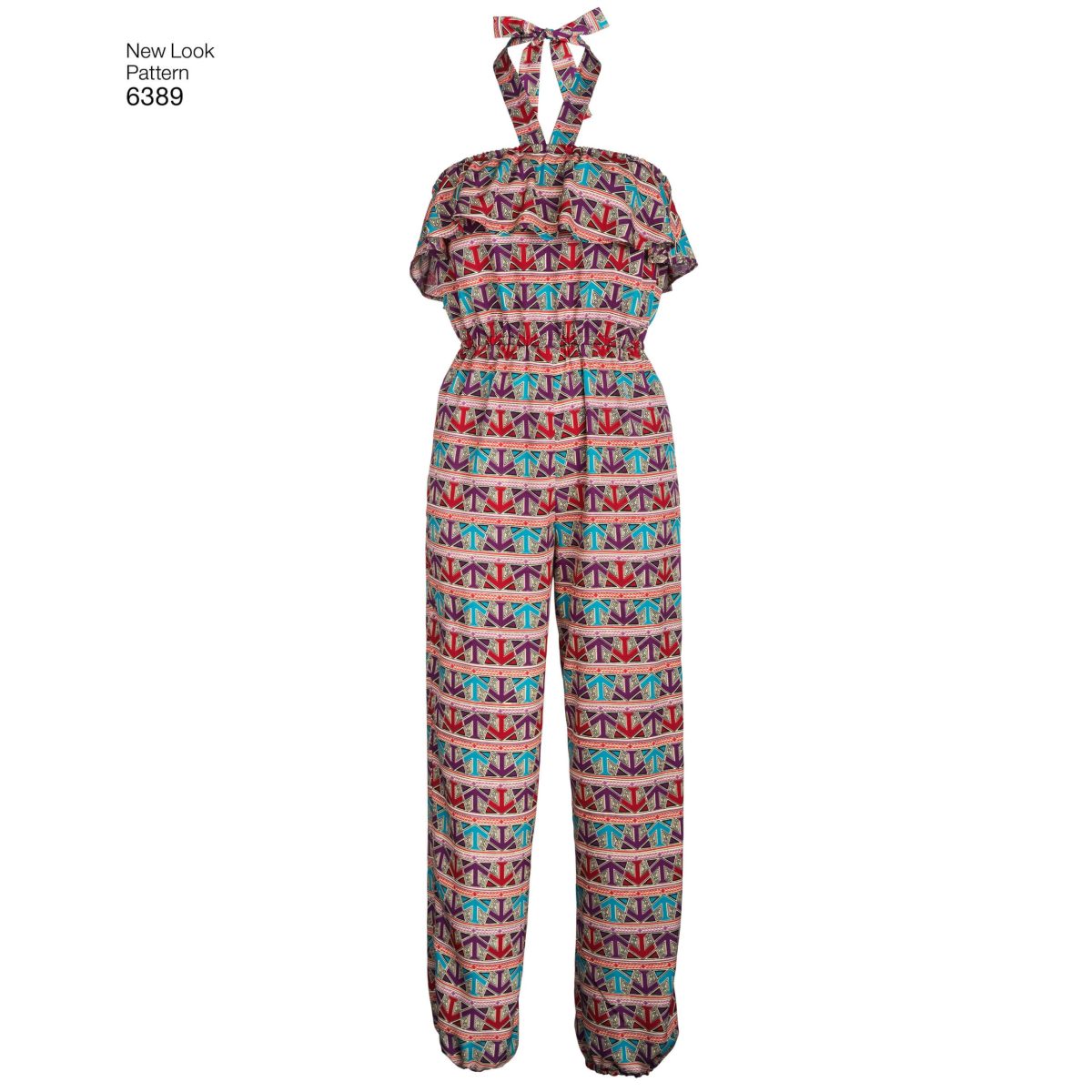 New Look Sewing Pattern N6389 Girls' Easy Jumpsuit, Romper and Dresses