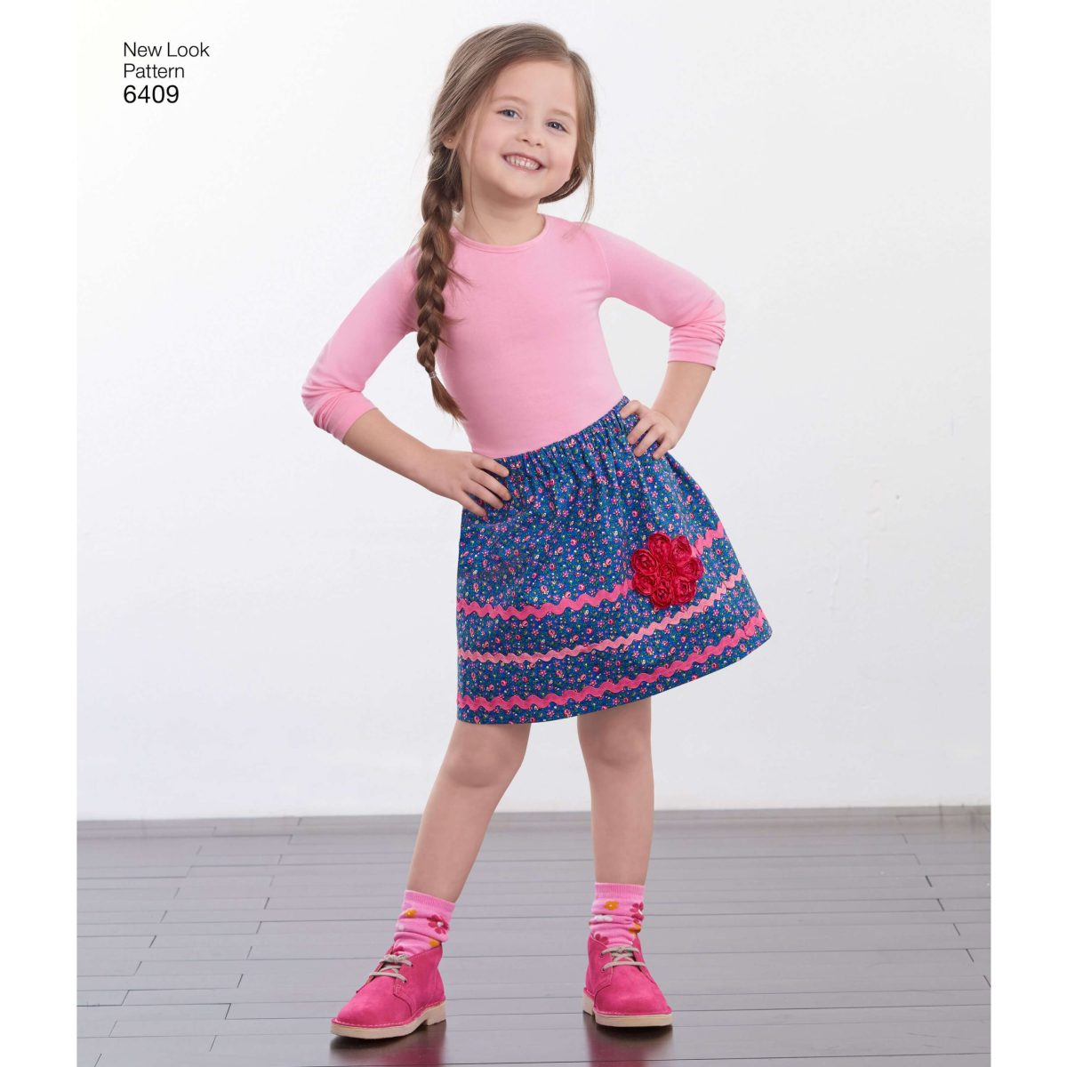 New Look Sewing Pattern N6409 Child's Pull-On Skirts