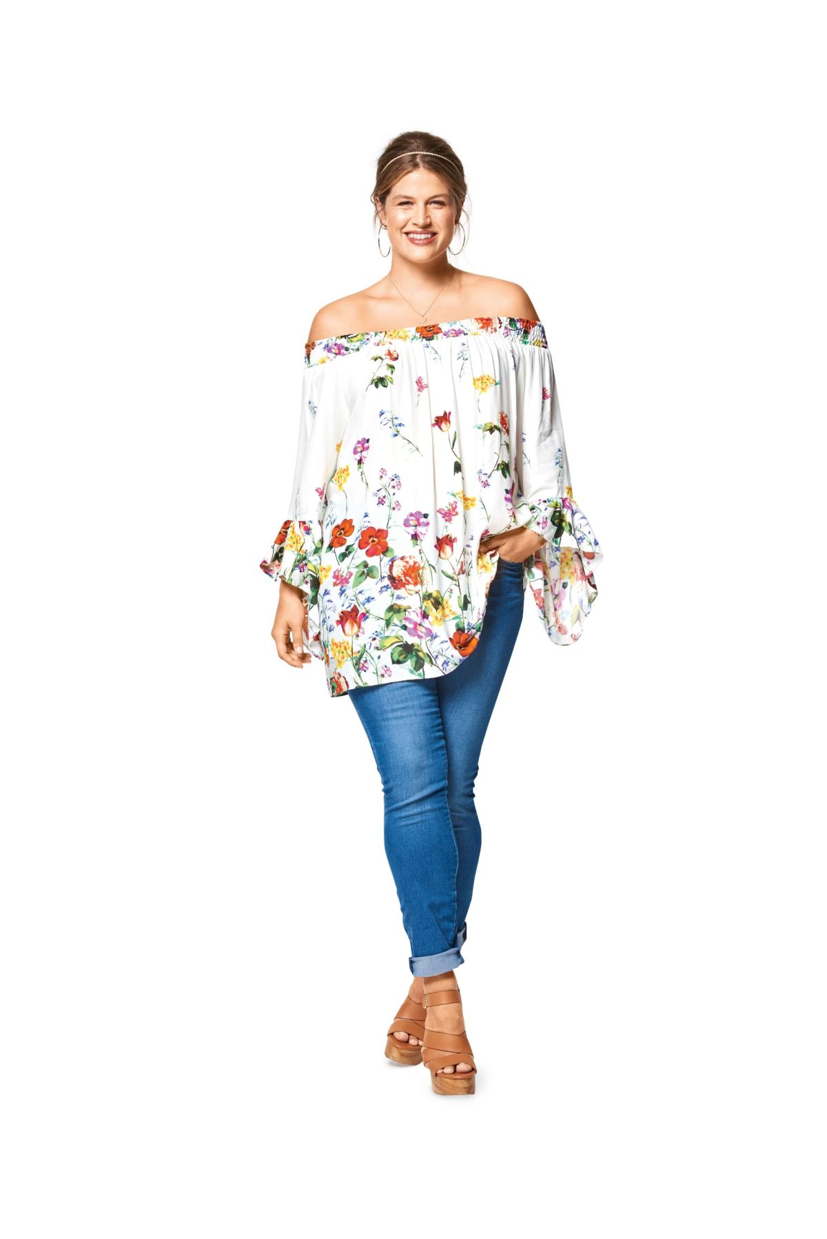 Burda Style Pattern B6446 Women's Sleeve Variation Top
