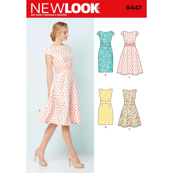 New Look Sewing Pattern N6447 Misses' Dresses
