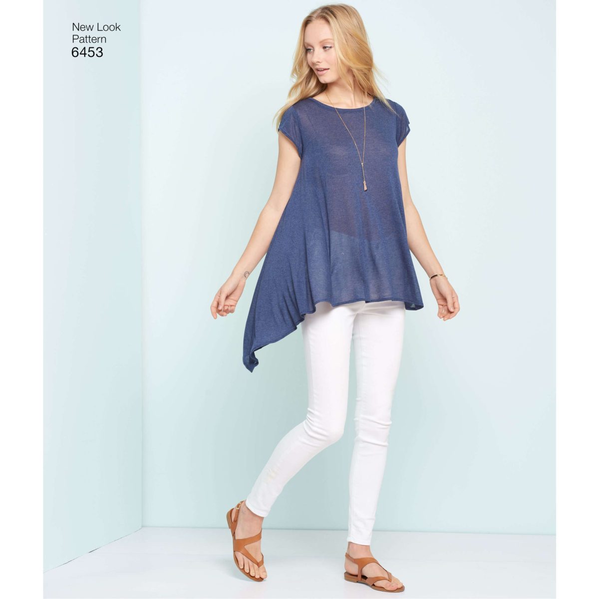 New Look Sewing Pattern N6453 Misses' Easy Knit Tops