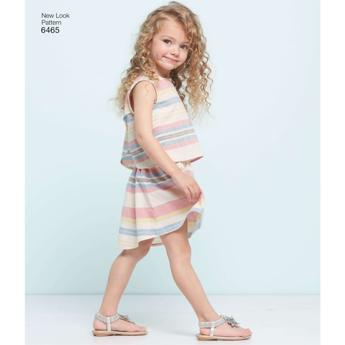 New Look Sewing Pattern N6465 Child's Easy Top, Skirt and Shorts