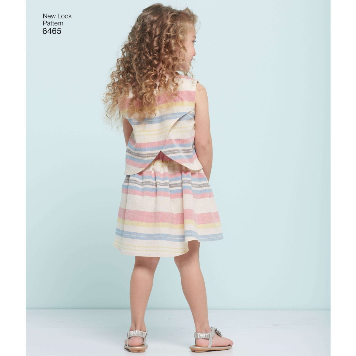 New Look Sewing Pattern N6465 Child's Easy Top, Skirt and Shorts