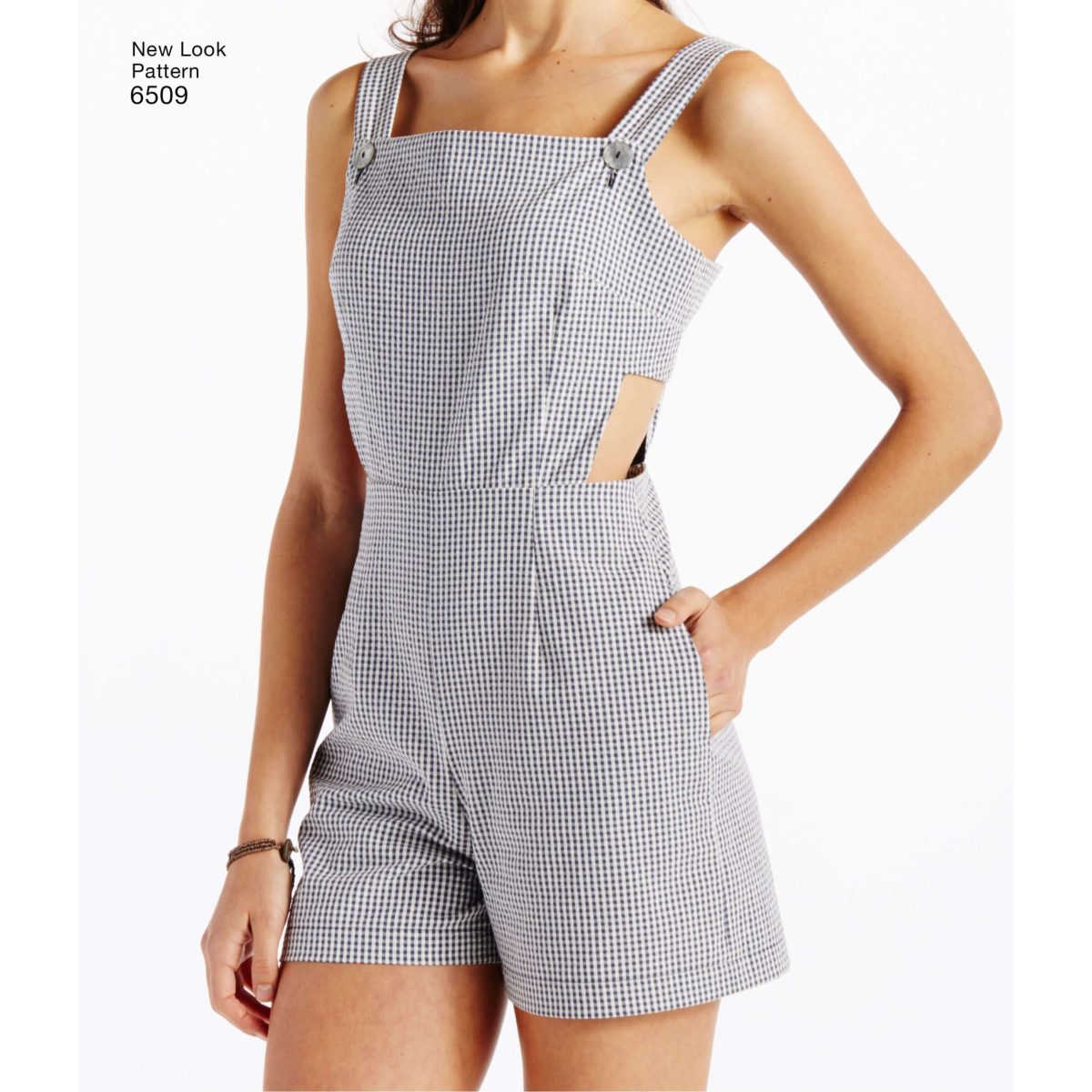 New Look Pattern 6509 Misses' Jumper, Romper, and Dress with Bodice Variations