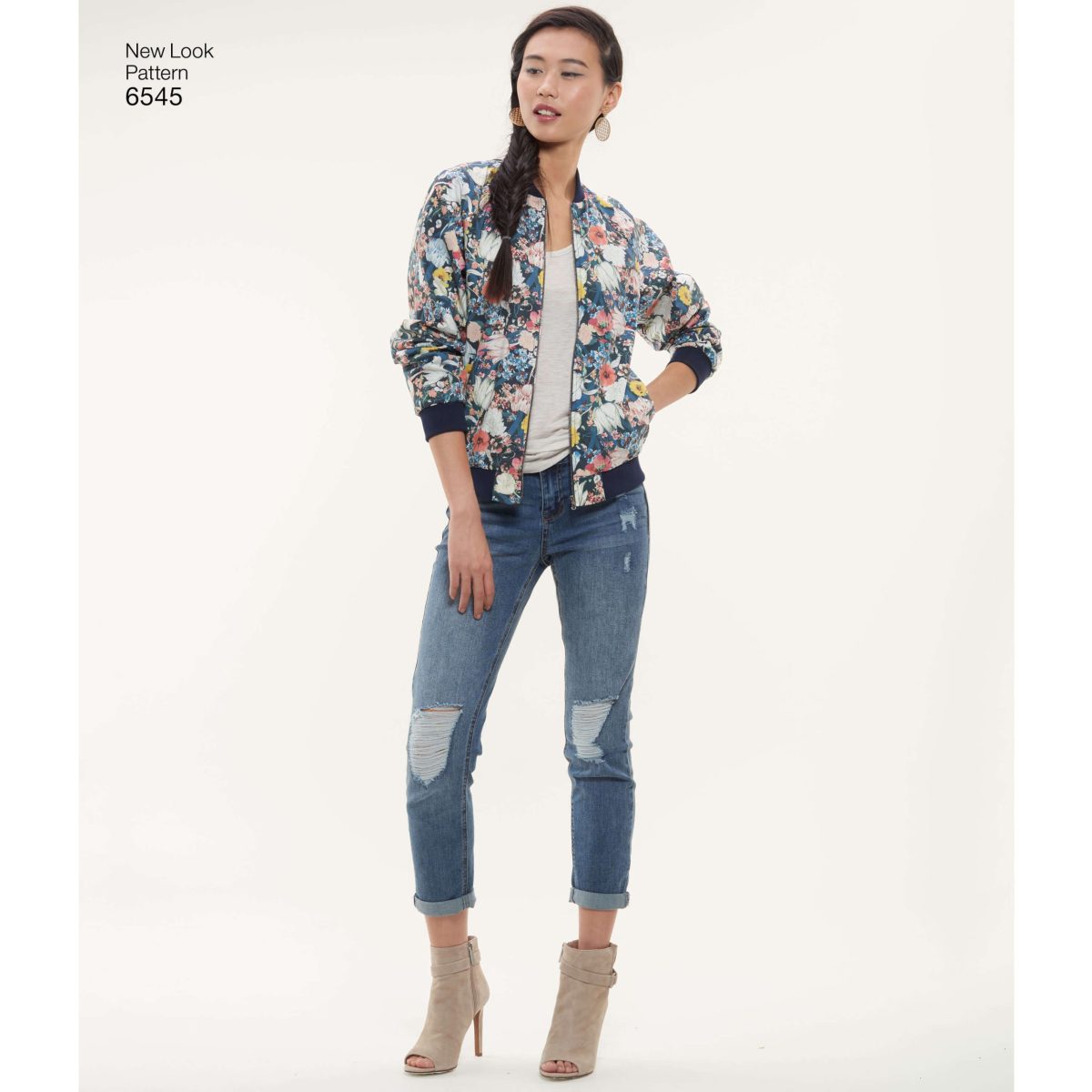New Look Pattern 6545 Misses Flight Jacket