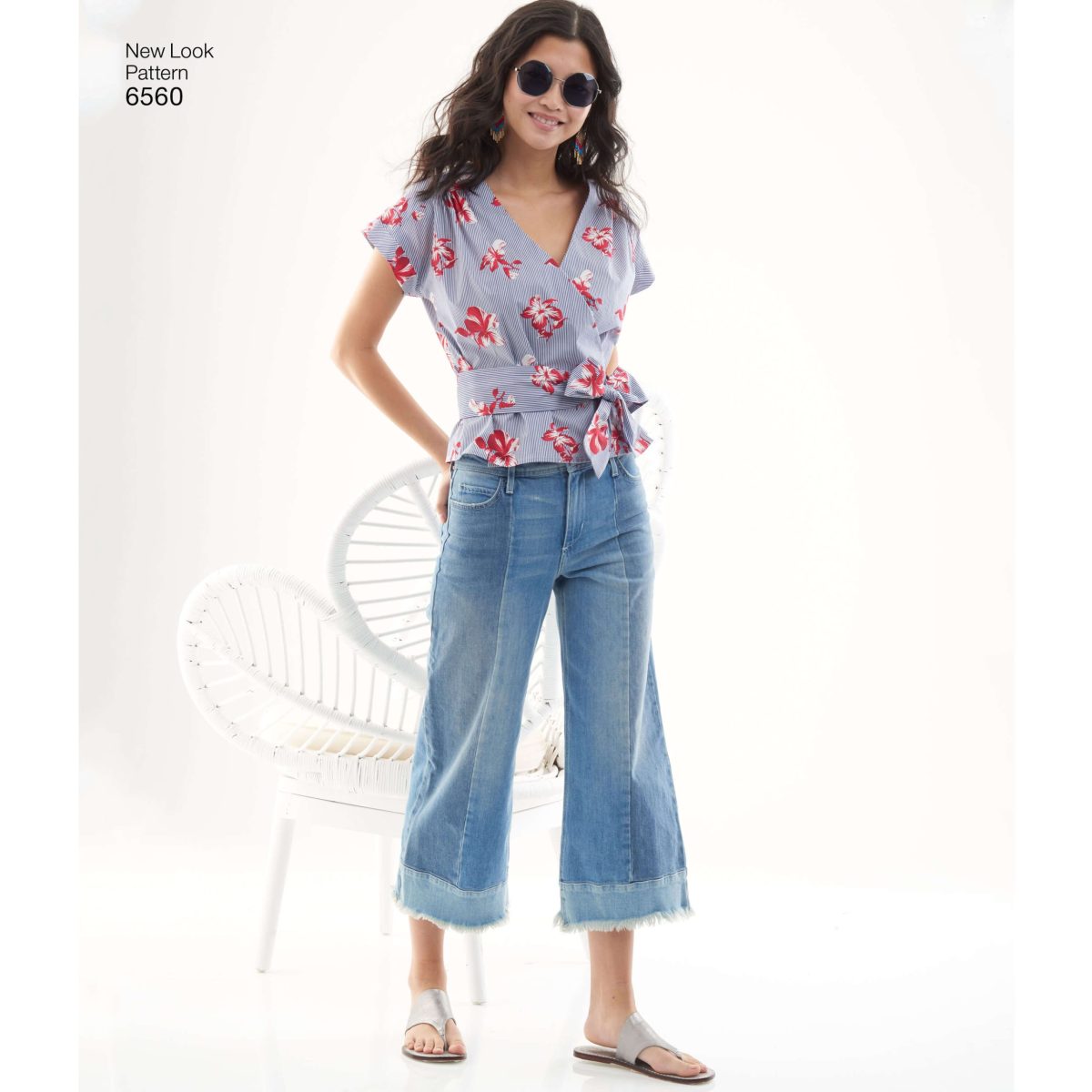 New Look Pattern 6560 Misses' Wrap Tops