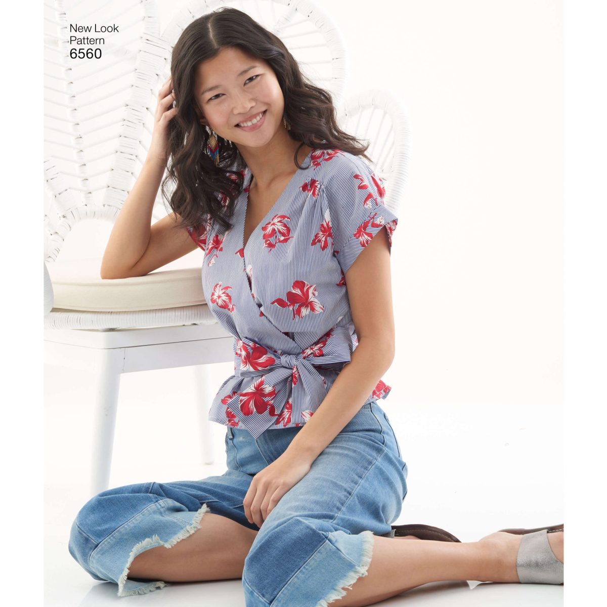 New Look Pattern 6560 Misses' Wrap Tops