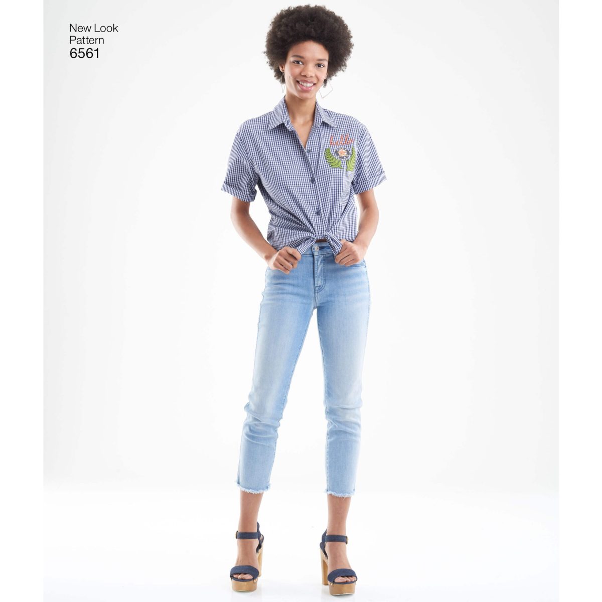 New Look Pattern 6561 Misses' Shirts in Three Lengths