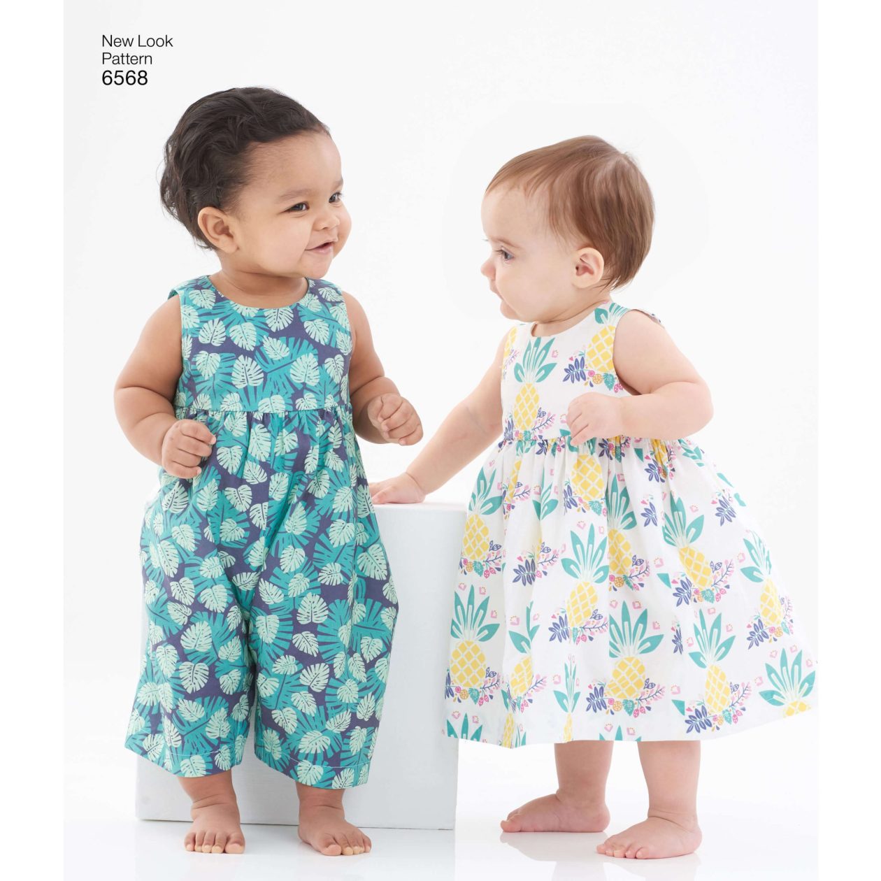 New Look Pattern 6568 Babies' Dress, Romper and Jacket