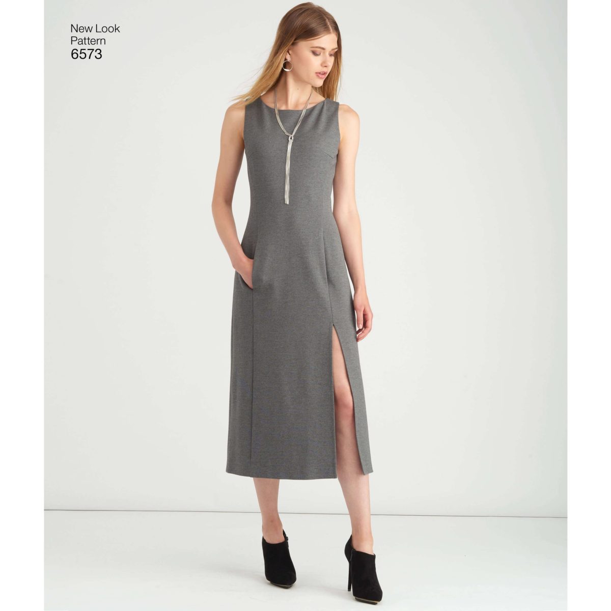 New Look Pattern 6573 Misses' Dress and Wrap
