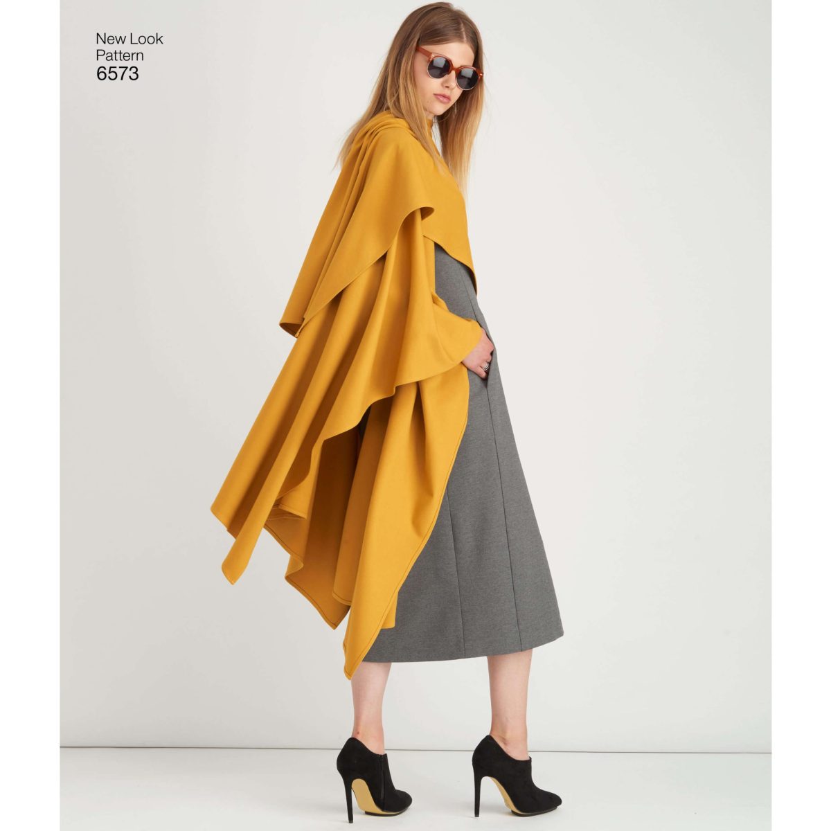 New Look Pattern 6573 Misses' Dress and Wrap