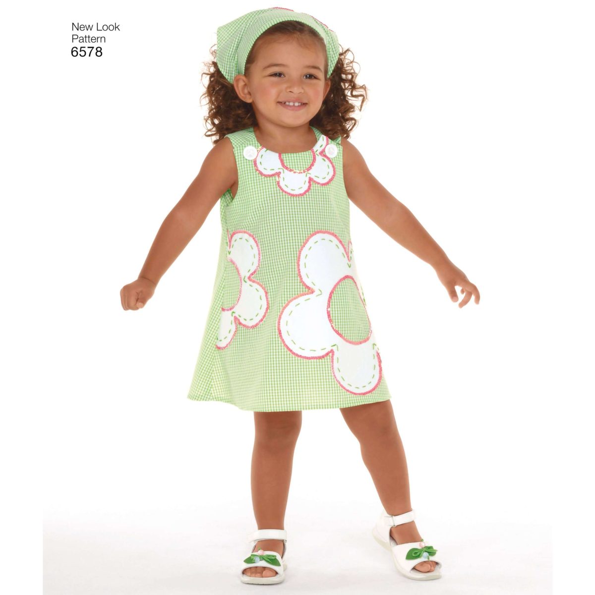New Look Sewing Pattern N6578 Toddler's Dresses