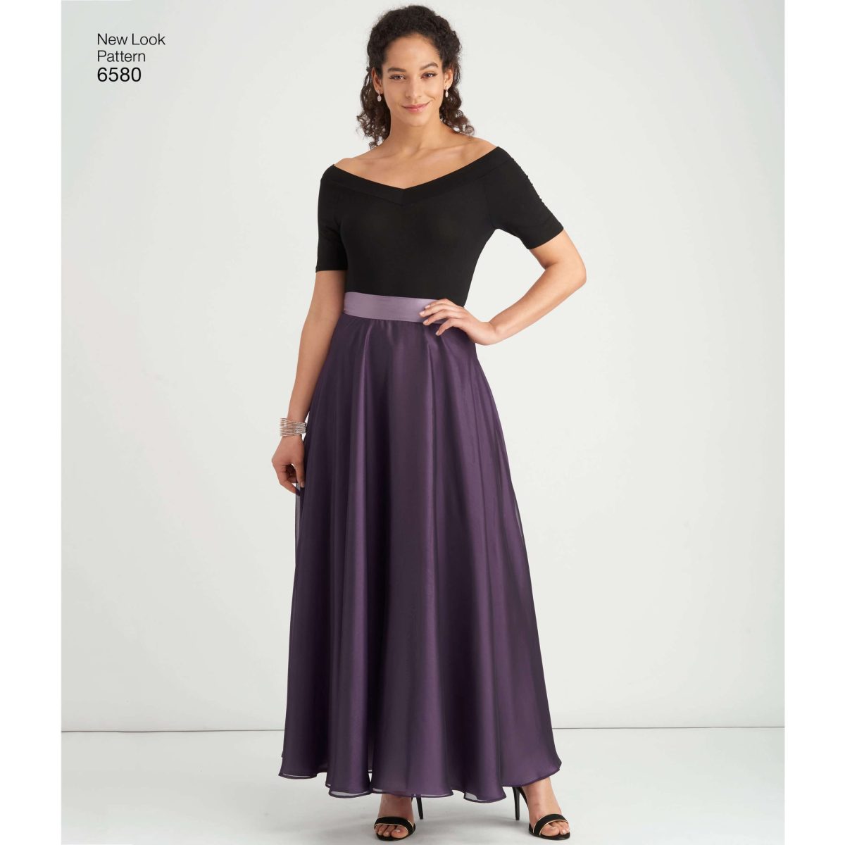 New Look Pattern 6580 Misses' Circle Skirt