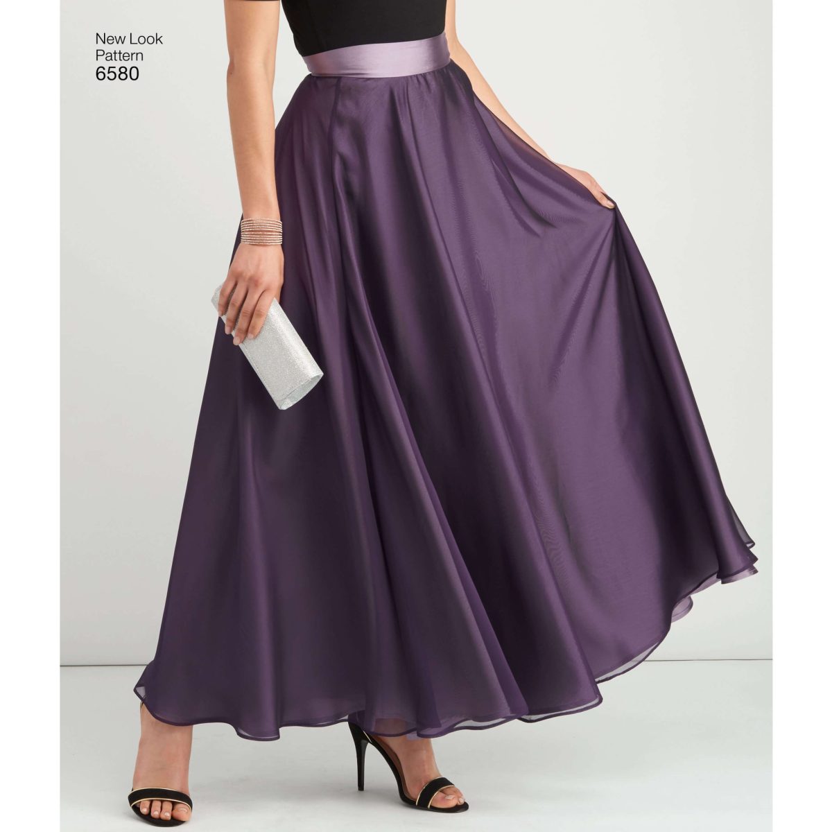New Look Pattern 6580 Misses' Circle Skirt